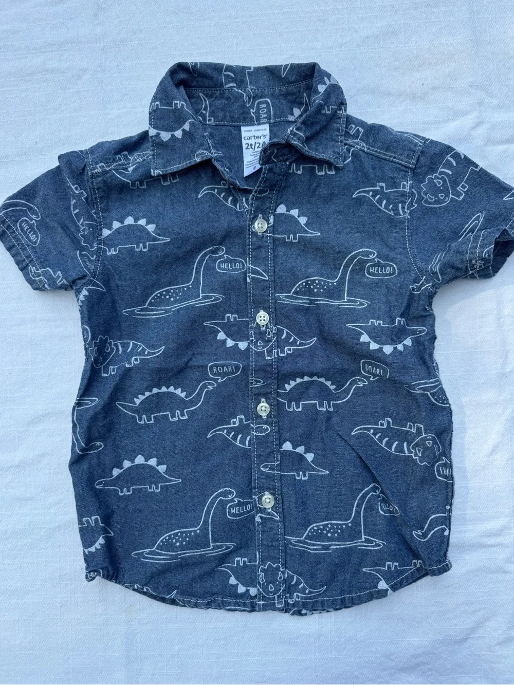 Carters dino print